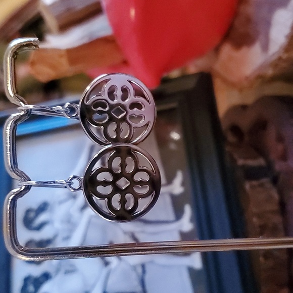 My Flat in London MFIL Brighton Clover Dangle Earrings - Picture 1 of 7